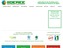 Tablet Screenshot of iideree.org